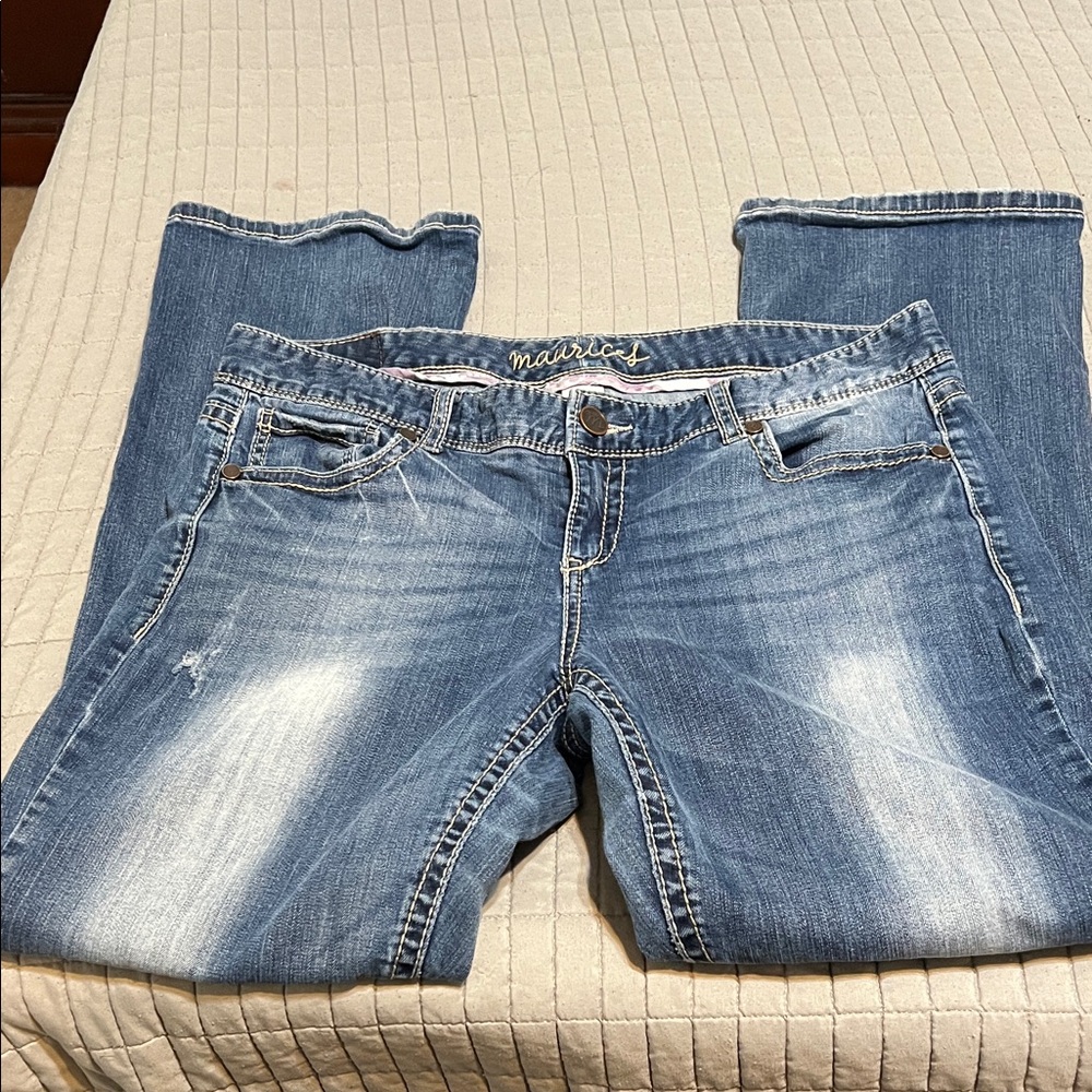 Maurices Women's Light Blue Boot Cut Jeans
